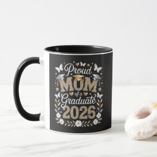 Womens Proud mum of a 2026 Graduate Mug