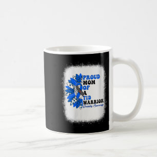 Womens Proud Mum Of A T1d Warrior Type 1 Diabetes Coffee Mug