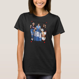 Womens Proud Puerto Rican Honduran Roots Patriotic T-Shirt