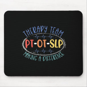 Womens Pt Ot Slp Therapy Team Making A Difference Mouse Mat