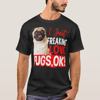 Womens Pug Lovers Gifts  T-Shirt