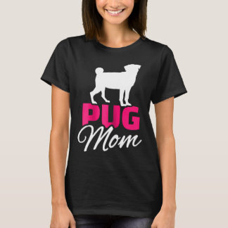 Womens Pug Mum T-Shirt