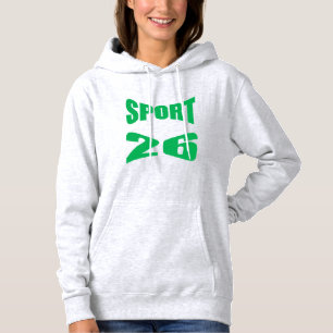 Women's Pullover Hoodie ash SPORT 26