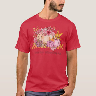 WOMENS PUMPKIN SPICE AND EVERYTHING NICE AUTUMN FA T-Shirt