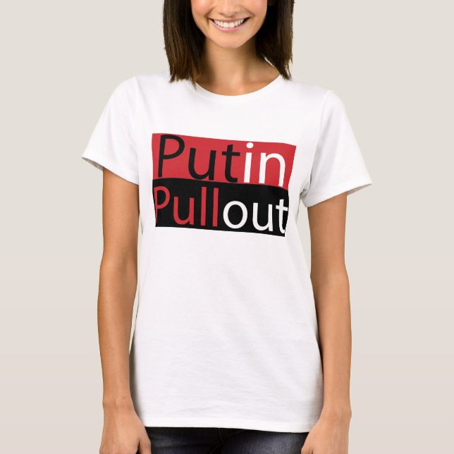 Women's Putin Pullout T-Shirt (Front)