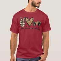 Womens Quad ATV Peace Love 4Wheeler Bikes Racing