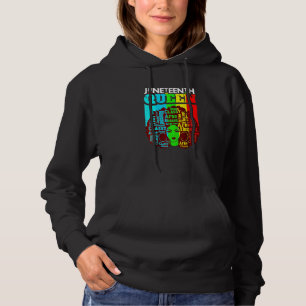 Womens Queen Afro Melanin Black Girl Magic Women G Hoodie