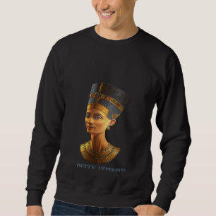Womens Queen Nefertiti Old Egyptian Pharaoh Family Sweatshirt