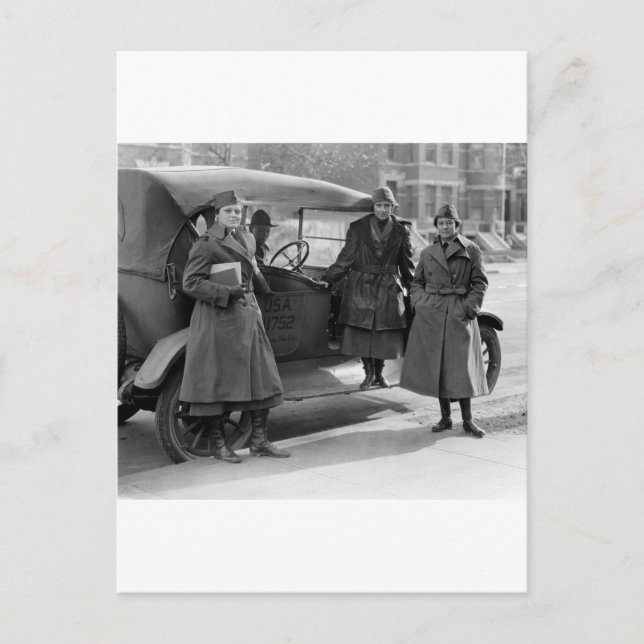 Women's Radio Corps: 1919 Postcard (Front)