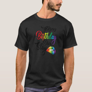 Womens Rainbow Pisces Queen February-March Girl Bi T-Shirt