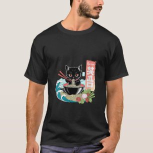 Womens Ramen Noodle Japanese Anime Manga Ramen Kaw T-Shirt