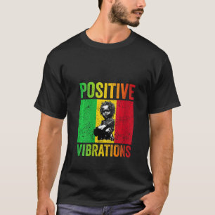 Womens Rasta Baby African Vintage Positive Vibrati T-Shirt