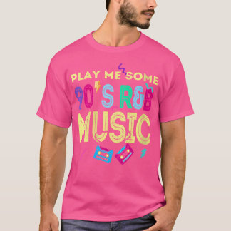 Womens Rb Artist Girls Vintage 90 S R And B Graphi T-Shirt