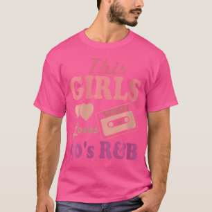 Womens Rb Artist Girls Vintage 90 S R And B Graphi T-Shirt