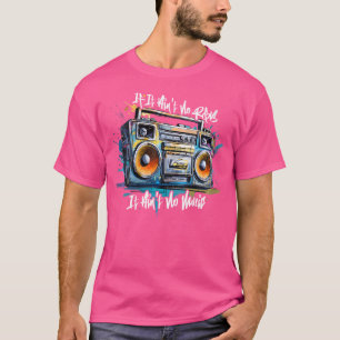 Womens Rb Music Rb Lover Vinyl Oldschool Graffit T-Shirt