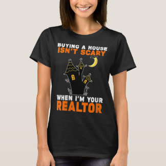 Womens Realtor Halloween Real Estate Agent & Broke T-Shirt
