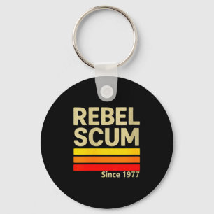 Womens Rebel S Since 1977 Clic Retro Iconic Vintag Key Ring