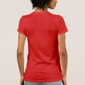 Women's Red Apple T-Shirt (Back)