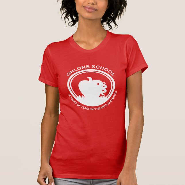 Women's Red Apple T-Shirt (Front)