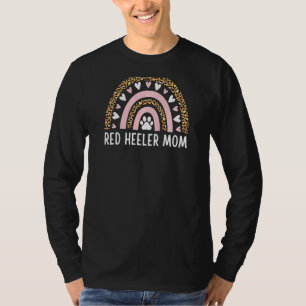 Womens Red Heeler Mum Mama Australian Cattle Dog R T-Shirt