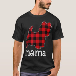 Womens Red Plaid Westie Dog Lover Christmas Matchi T-Shirt