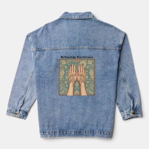  Women's Reflexology Practitioner  Denim Jacket