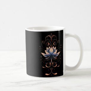 Womens Reiki Lotus Flower New Age Meditation Yoga Coffee Mug