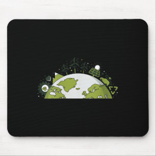 Womens Renewable Energy & Recycling - Mouse Mat