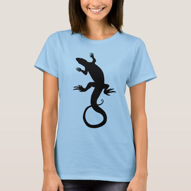 Womens Reptile Art Shirts & Lizard T-shirts (Front)
