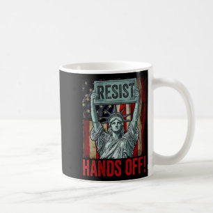 Womens Resist Resistance Statue Of Liberty Hands O Coffee Mug