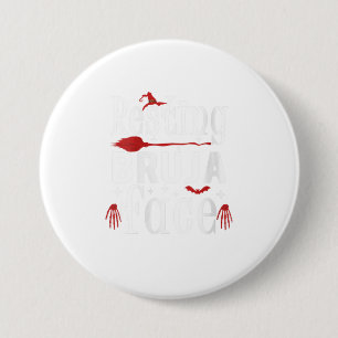 Womens Resting Bruja Face Bad and Bruja Funn 7.5 Cm Round Badge