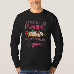 Womens Retired 2023 Principal Retirement For Women T-Shirt