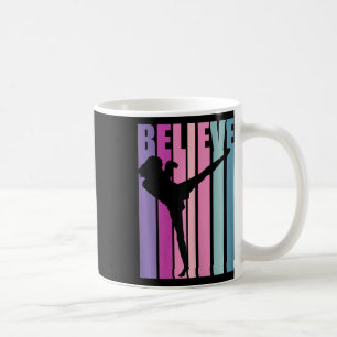 Womens Retro Kickboxing Womens Kickboxer Boxing Gl Coffee Mug