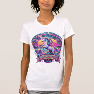 Women's Retro Legendary Unicorn & Stars T-Shirt
