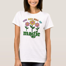 Women's Retro T-Shirt, YouAre Full Of Magic, 