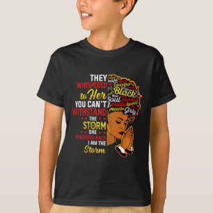 Womens Retro They Whispered To Her You Cannot With T-Shirt