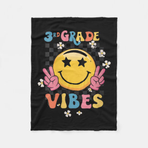 Womens Retro Welcome Back To School Teacher Boys G Fleece Blanket