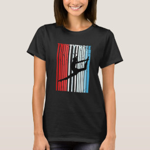 Womens Retro Womens 33rd Dancer Birthday Dancing L T-Shirt