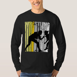 Womens Retro Wrestling Retro Teenage Teen Grandaug T-Shirt