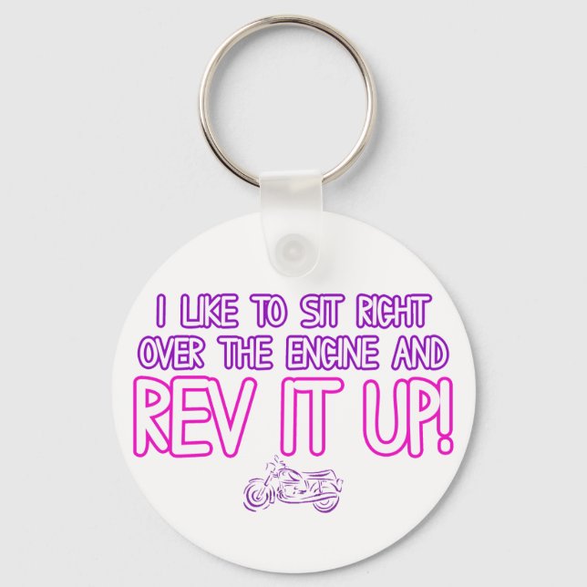 Women's Rev It Up Keychain (Front)