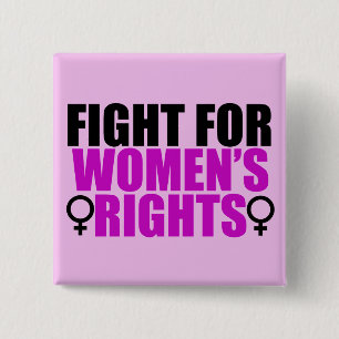 Women's Rights 15 Cm Square Badge