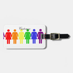 women's rights 2017 LGBTQIA Luggage Tag