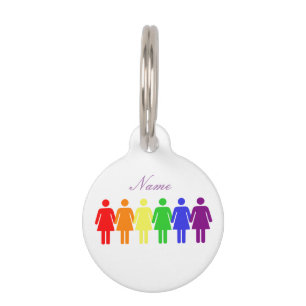 women's rights 2017 LGBTQIA Thunder_Cove Pet Tag
