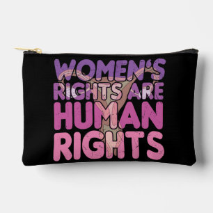 Women's Rights Are Human Rights Accessory Pouch