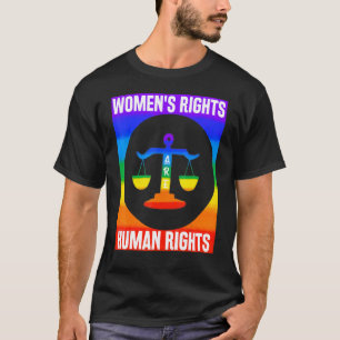 Women's Rights Are Human Rights Pro Women Prochoic T-Shirt