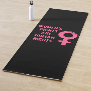 Women's Rights Are Human Rights Yoga Mat