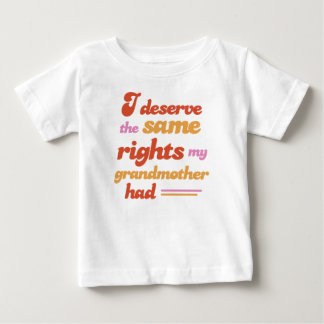 Women's Rights Baby, Toddler and Kids Shirt