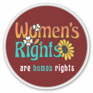 Women's Rights Human Rights Floral Quote Laptop