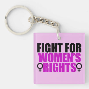 Women's Rights Key Ring
