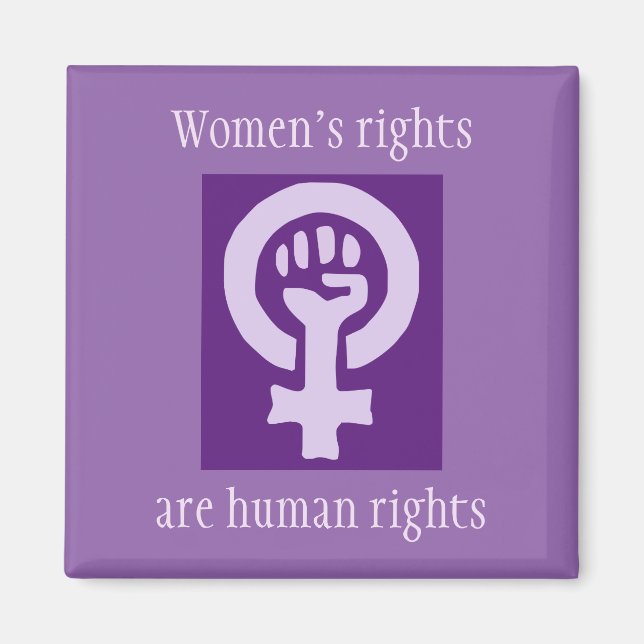 Women's rights magnet (Front)